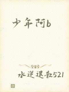 少年阿b