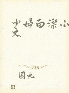 少妇白洁小说全文