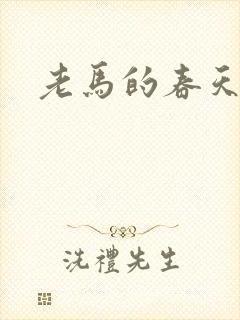 老马的春天封面