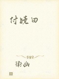 付晓田