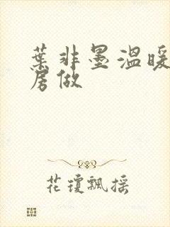 叶非墨温暖在厨房做