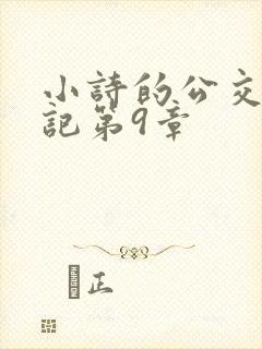 小诗的公交车日记第9章