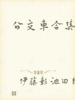 公交车合集