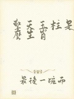 擎天玉柱是指什么生肖