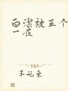 白洁被五个人玩一夜