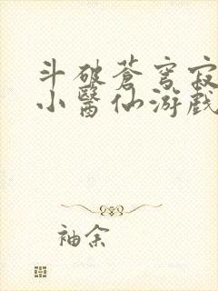 斗破苍穹寂寞的小医仙游戏世界