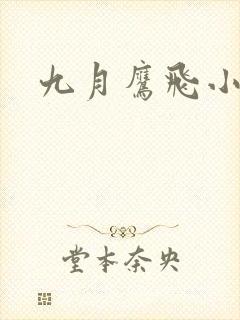 九月鹰飞小说