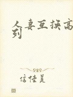 人妻互换高h系列