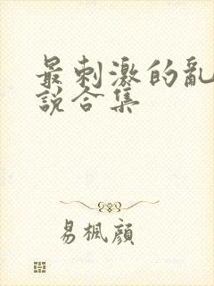 最刺激的乱惀小说合集