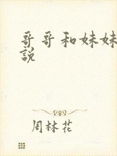 哥哥和妹妹的小说