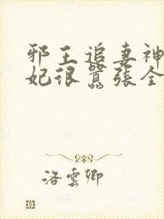 邪王追妻神医狂妃很嚣张全文免费