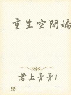 重生空间娇娇媳