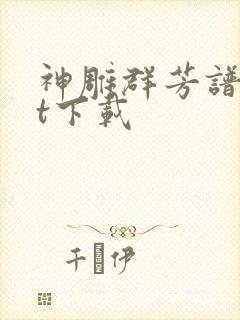 神雕群芳谱txt下载