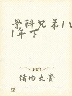 骨科兄弟1 V1年下