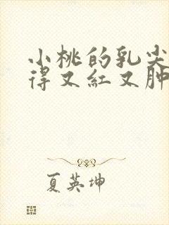 小桃的乳尖被吸得又红又肿