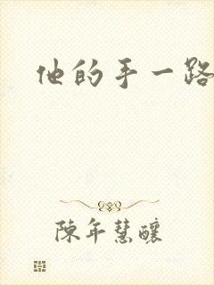 他的手一路下滑