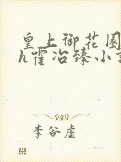 皇上御花园hlh霍冶臻小说