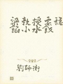 梁教授要稳住肉馅小水饺