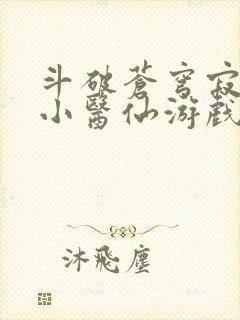 斗破苍穹寂寞的小医仙游戏世界