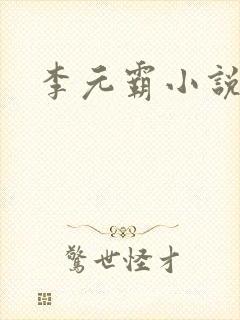 李元霸小说