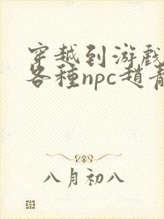 穿越到游戏里和各种npc赵青蔓