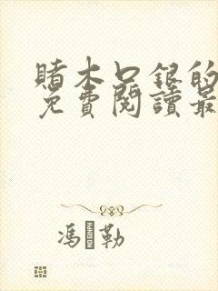 赌木口银的小说免费阅读最新