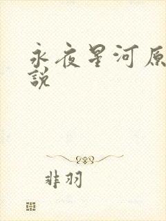 永夜星河原著小说