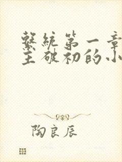 系统第一章给宿主破初的小说