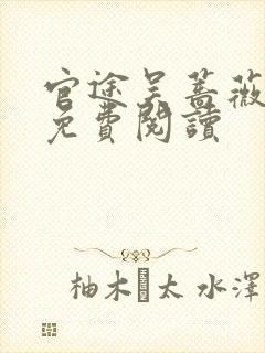 官途吴蔷薇全文免费阅读