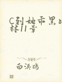 C到她乖黑暗森林11章