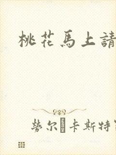 桃花马上请长缨