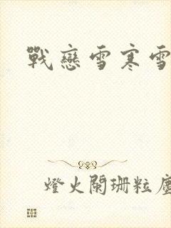 战恋雪寒雪