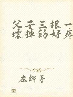 父子三根一起会坏掉的好疼
