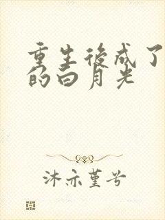 重生后成了皇帝的白月光