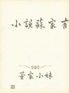 小说苏家有女