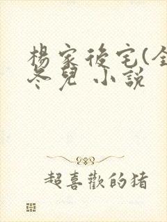 杨家后宅(全)冬儿 小说