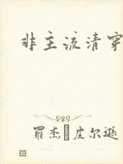非主流清穿