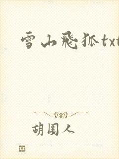 雪山飞狐txt