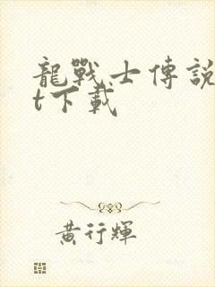 龙战士传说txt下载