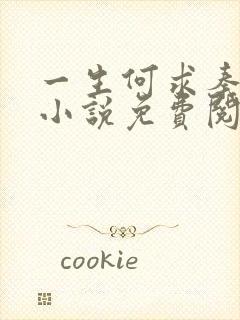 一生何求秦菲雪小说免费阅读