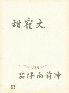 甜宠文封面
