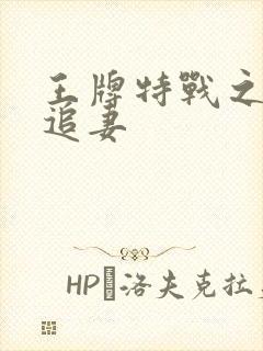 王牌特战之军少追妻