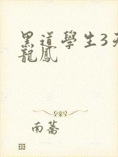 黑道学生3天门龙凤