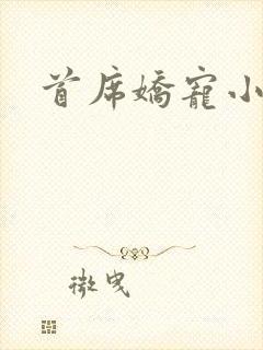 首席娇宠小情人