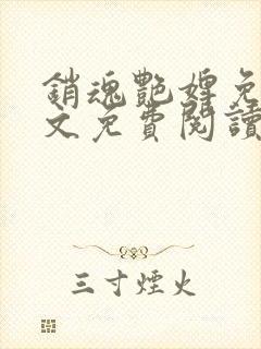 销魂艳婢免费全文免费阅读