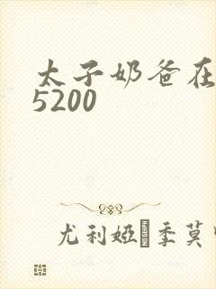 太子奶爸在花都5200