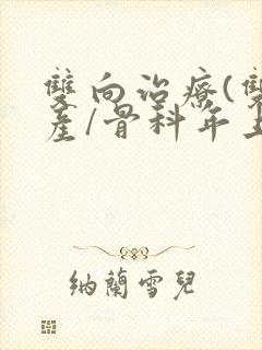 双向治疗(双/产/骨科年上)