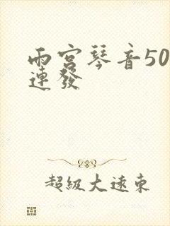 雨宫琴音500连发