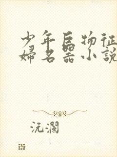 少年巨物征服美妇名器小说