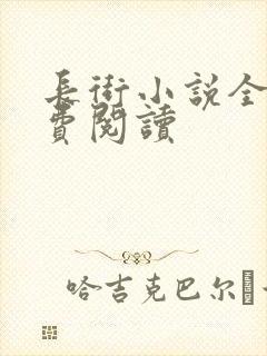 长街小说全文免费阅读